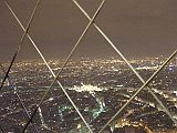 Paris 13 Evening View Towards Arc de Triomphe From Eiffel Tower